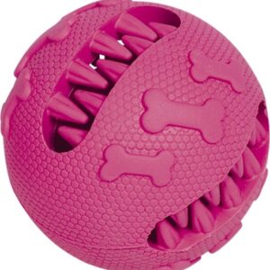 Nobby hračka dentální míč pro psy 7 cm růžový