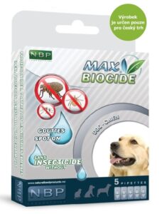 Max Biocide Spot-on Dog repelentní kapsle 5 x 1 ml
