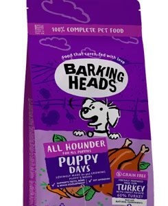 BARKING HEADS All Hounder Puppy Days Turkey 2kg