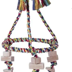 Nobby hračka pro střední papoušky pyramida 59x30cm