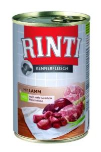 Rinti Dog Kennerfleisch konzerva jehně 12x400g
