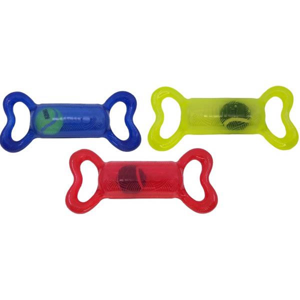 Hračka guma KONG Jumbler Tug mix M/L Hračka guma KONG Jumbler Tug mix M/L