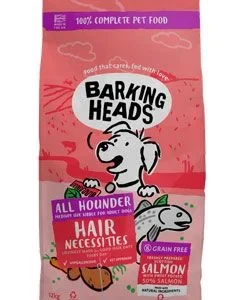 BARKING HEADS All Hounder Hair Necessities Salmon 12kg