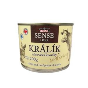 Falco FALCO SENSE DOG králík a hovězí 200g