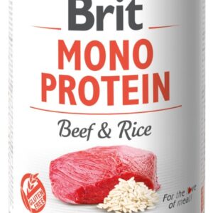 Brit Mono Protein Beef & Brown Rice 6x400g