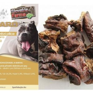 Sušené hovězí plíce Stardog Massaro 100 g – přírodní pamlsek pro psy