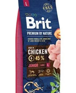 Brit Premium Dog by Nature Junior L 15kg