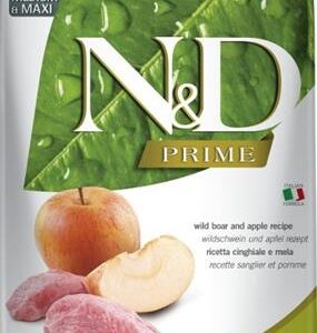 N&D PRIME Dog GF Wild Boar & Apple Adult Medium & Maxi 12 kg