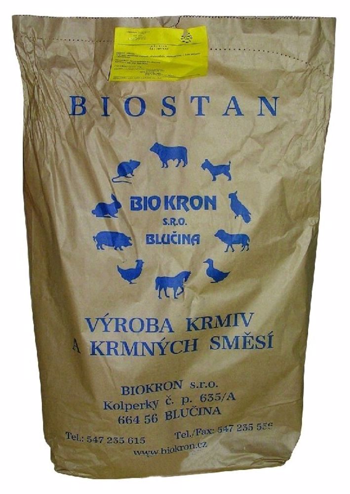 BIOSTAN činčila Chin granulát 25 kg BIOSTAN činčila Chin granulát 25 kg