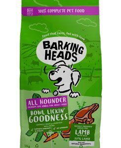 BARKING HEADS All Hounder Bowl Lickin Good Lamb 12kg