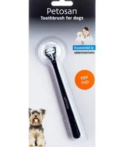 Petosan zubní kartáček dvouhlavý pro psy Toy Dog
