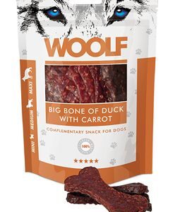 WOOLF pochoutka big bone of duck with carrot 100g