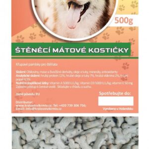 Štěněcí mátové kostičky 500g