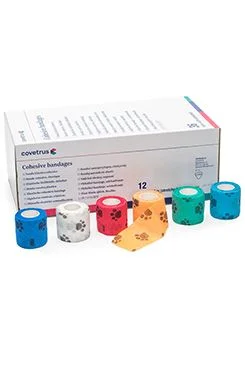 COVETRUS brand Obinadlo elast. CVET samoad.15cmx4,5m mix barev 12ks COVETRUS brand Obinadlo elast. CVET samoad.15cmx4,5m mix barev 12ks