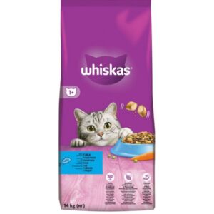 Whiskas Suché Tuňák – 2x14kg