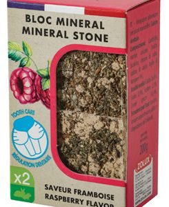 Minerální kámen EDEN hlodavci malina 2x100g Zolux