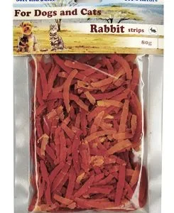 Pochoutka Králičí proužky mini 80g