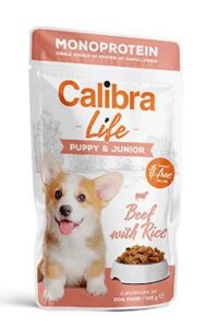 Calibra Life Calibra Dog Life kapsa Puppy&Junior Beef 150g