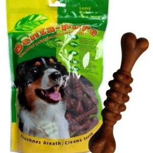 Denta Pure NAIL Bone 3″ 7,5cm BACON brown 50ks