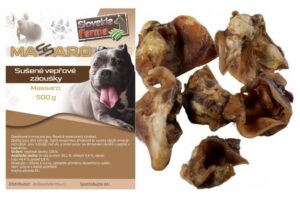 Sušené vepřové záoušky 500 g – SlovakiaFarma Massaro