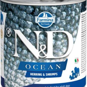 N&D OCEAN Dog konz. Herring & Shrimp 285 g