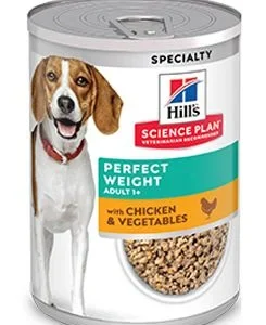 Hill’s Can. konz. SP Per.Weight Adult Chicken&Veg 370g