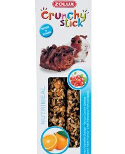 Pochoutka CRUNCHY STICK rybíz/pomeranč pro morče Zolux