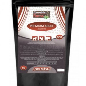 Lisované Granule Slovakia Farma – Premium Adult 26/14 – 1 kg