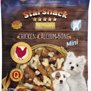 Nobby StarSnack BBQ Mini kalciová kostička s kuřetem 7cm / 375g