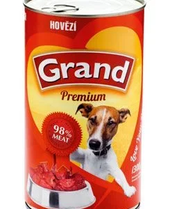 GRAND konz. pes hovězí 1300g