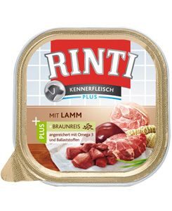 Rinti Dog Kennerfleisch vanička jehně+hnědá rýže 300g