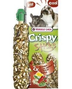 VL Crispy Sticks pro králíky/činčily Bylinky 110g