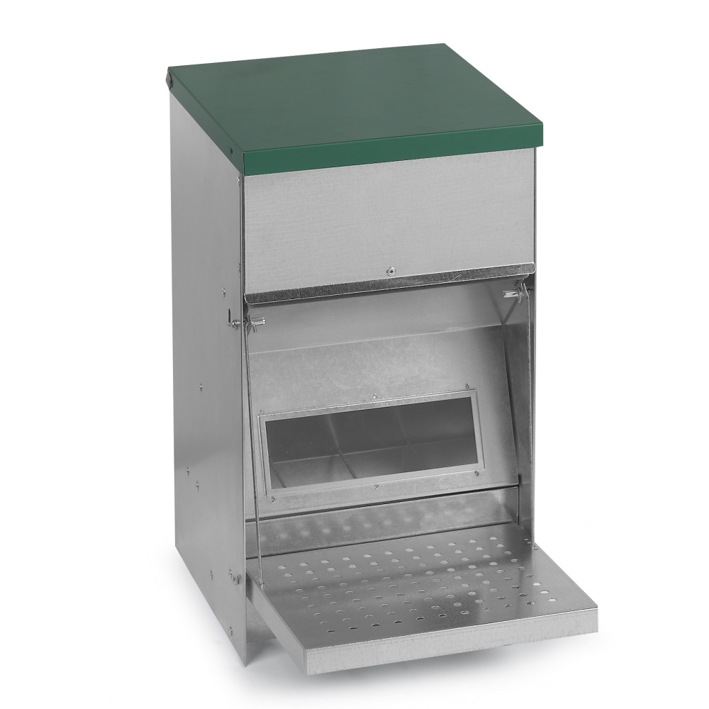 Nášlapné krmítko pro drůbež 10 kg Nášlapné krmítko pro drůbež 10 kg