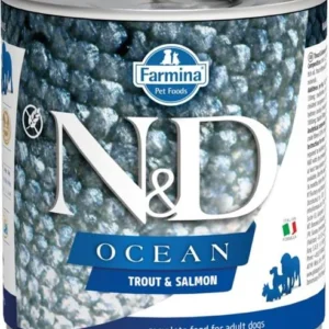 N&D OCEAN Dog konz. Trout & Salmon 285 g