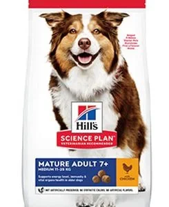 Hill’s Can.Dry SP Mature Adult 7+ Medium Chicken 14kg