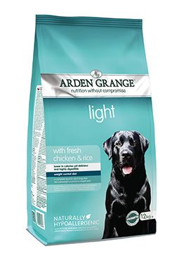 Arden Grange Dog Adult Light with fresh Chick&Rice12kg Arden Grange Dog Adult Light with fresh Chick&Rice12kg