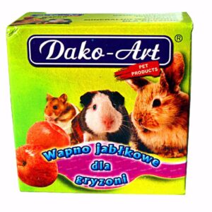 Minerální kámen s jablkem hlodavec Dako 40 g